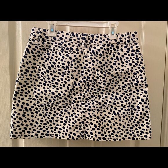 Mini Boden Button Through Dalmatian Spots Skirt Corduroy Size 15-16 years NWT - Picture 6 of 6
